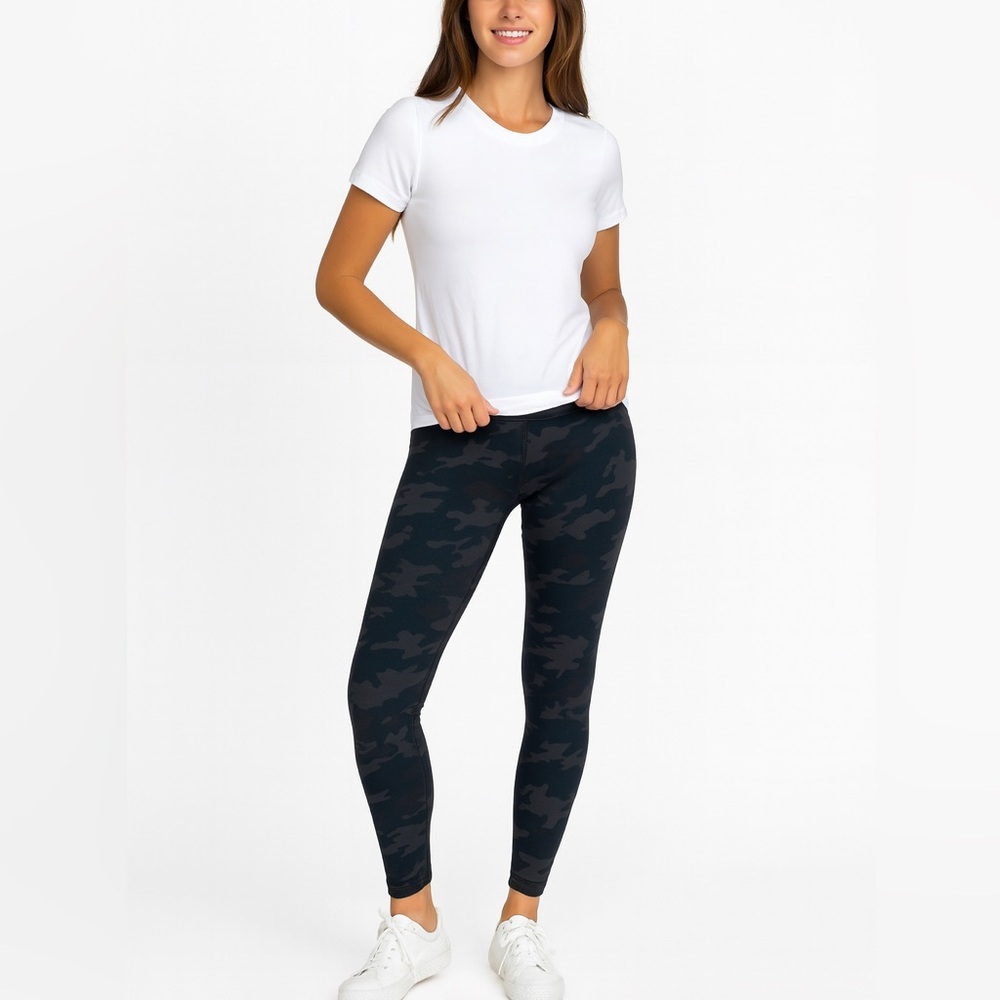 SPANX Dark Camouflage Leggings